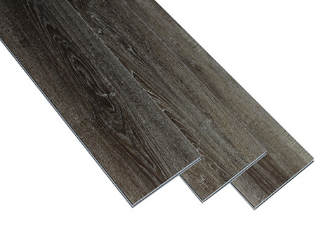 Pavimentazione di lusso delle mattonelle del vinile del doppio rivestimento UV, pavimentazione di collegamento della plancia del vinile del sistema di clic