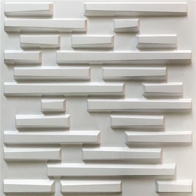Altezza strutturata di sostenibilità dei pannelli di parete del PVC di modo popolare 19,7 pollici
