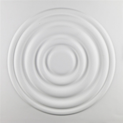 I pannelli di parete moderni del PVC 3D pesano la prova bianca del fumo di colore di 1,36 chilogrammi/Sqm Matt
