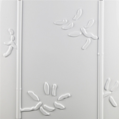 L'IOS facile leggero decorativo dell'interno dell'installazione dei pannelli di parete del PVC 3D ha approvato