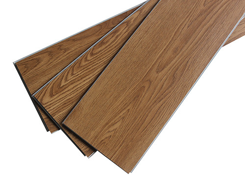 Struttura di legno di clic di SPC del vinile della pavimentazione posteriore asciutta rigida della plancia con la schiuma di IXPE