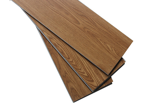 Pavimentazione dell'interno del vinile di sguardo del laminato del PVC, struttura laminata di legno delle piastrelle per pavimento del vinile di effetto