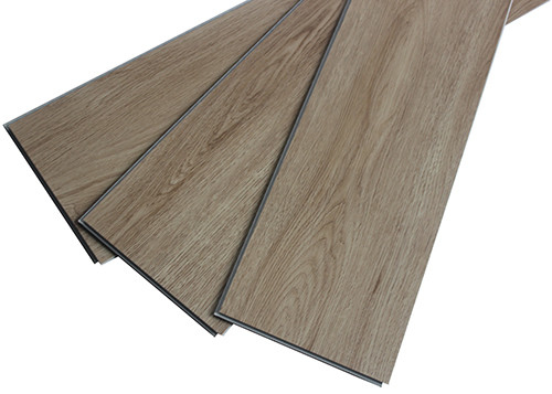 Pavimentazione di legno del vinile di struttura dell'anti graffio, piastrelle per pavimento di collegamento a prova d'umidità del PVC