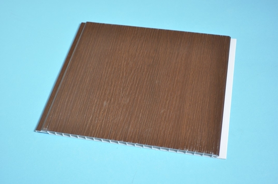 Il taglio facile del PVC del grano di legno naturale impermeabile dei pannelli per soffitti/ha perforato/inchiodato