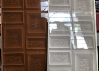 Progetti i pannelli di parete del PVC di diversità 3D/3D che i pannelli di parete decorativi facili installano